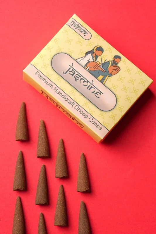 Jasmine Dhoop Cones thumbnail 4