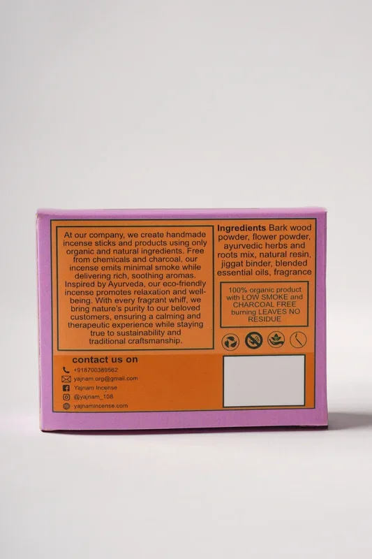 Lavender Dhoop Cones thumbnail 3